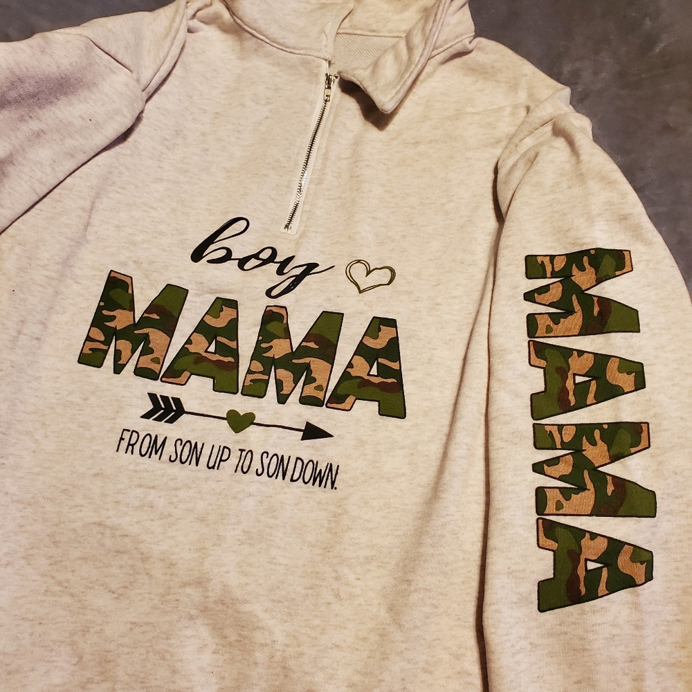 Boy Mama sweatshirt